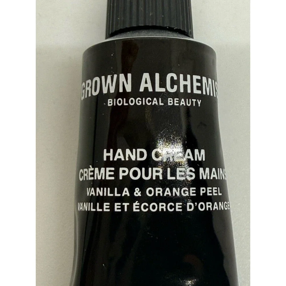 4 Grown Alchemist Vanilla & Orange Peel Hand Cream 10ml 0.34 Floz Travel Size
